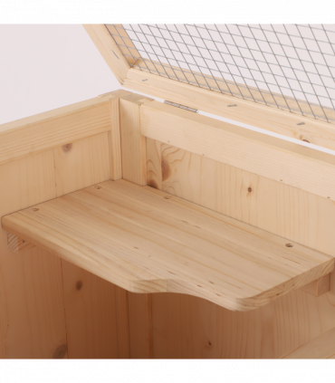 Wooden Hamster Cage Small Animals Pet Rodent Mouse Guinea Pig Play Exercise