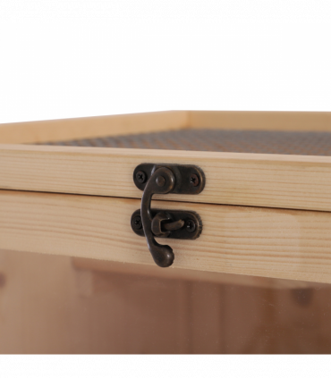 Wooden Hamster Cage Small Animals Pet Rodent Mouse Guinea Pig Play Exercise