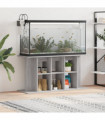 vidaXL Aquarium Stand Concrete Grey 120x40x60 cm Engineered Wood