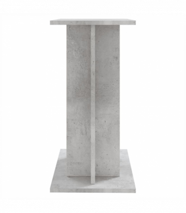 vidaXL Aquarium Stand Concrete Grey 60x30x60 cm Engineered Wood
