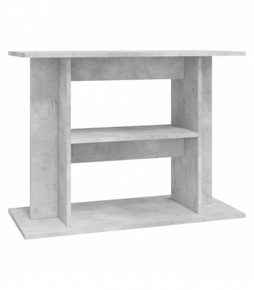 vidaXL Aquarium Stand Concrete Grey 80x35x60 cm Engineered Wood