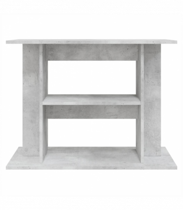 vidaXL Aquarium Stand Concrete Grey 80x35x60 cm Engineered Wood