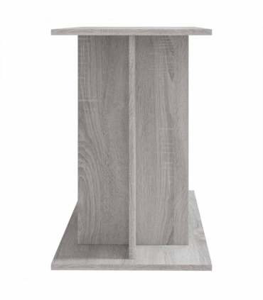 vidaXL Aquarium Stand Grey Sonoma 100x40x60 cm Engineered Wood