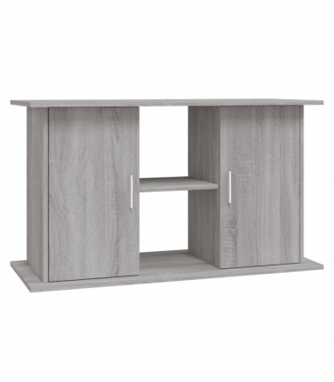 vidaXL Aquarium Stand Grey Sonoma 101x41x58 cm Engineered Wood