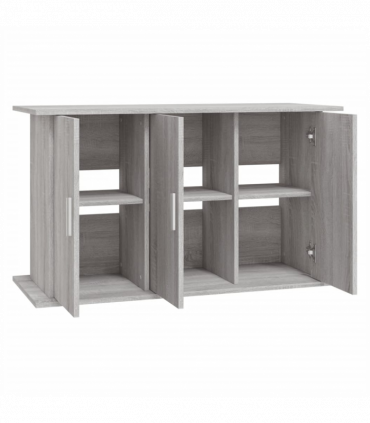 vidaXL Aquarium Stand Grey Sonoma 101x41x58 cm Engineered Wood