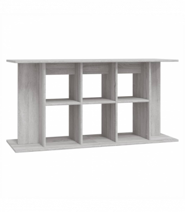 vidaXL Aquarium Stand Grey Sonoma 120x40x60 cm Engineered Wood
