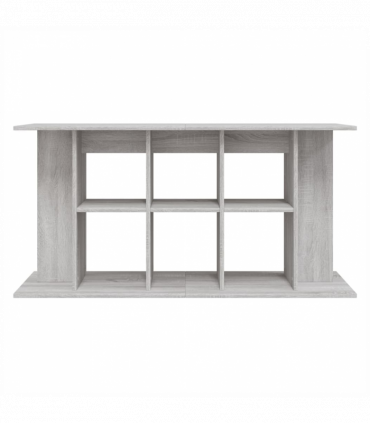 vidaXL Aquarium Stand Grey Sonoma 120x40x60 cm Engineered Wood