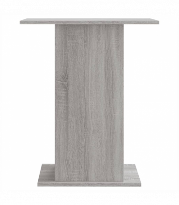 vidaXL Aquarium Stand Grey Sonoma 60.5x36x72.5 cm Engineered Wood