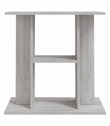 vidaXL Aquarium Stand Grey Sonoma 60x30x60 cm Engineered Wood