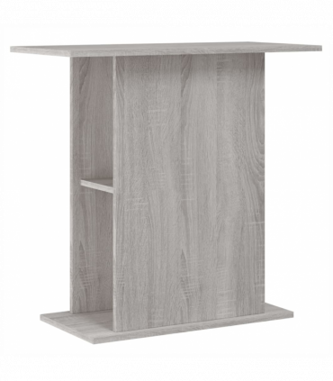 vidaXL Aquarium Stand Grey Sonoma 75x36x72.5 cm Engineered Wood