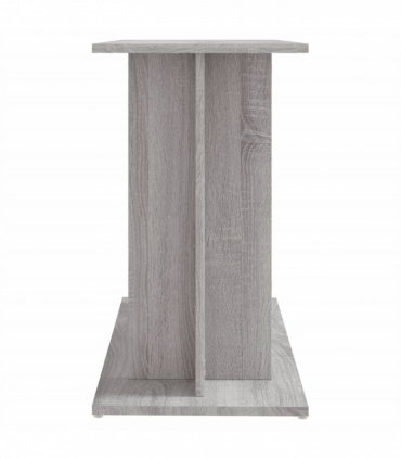vidaXL Aquarium Stand Grey Sonoma 80x35x60 cm Engineered Wood