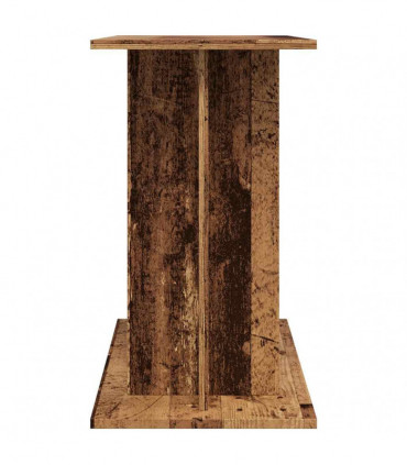 vidaXL Aquarium Stand Old Wood 80x35x60 cm Engineered Wood