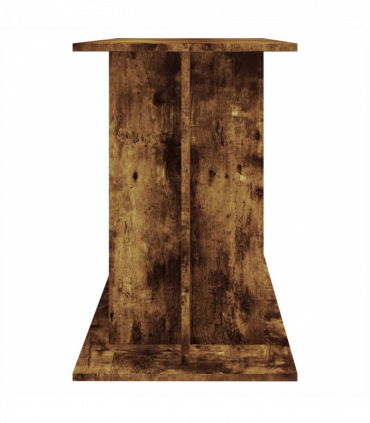 vidaXL Aquarium Stand Smoked Oak 120x40x60 cm Engineered Wood