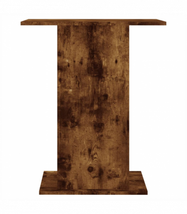 vidaXL Aquarium Stand Smoked Oak 60.5x36x72.5 cm Engineered Wood