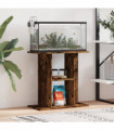 vidaXL Aquarium Stand Smoked Oak 60x30x60 cm Engineered Wood