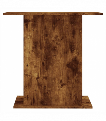 vidaXL Aquarium Stand Smoked Oak 75x36x72.5 cm Engineered Wood