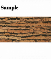 Decorative Cork Wall Tiles - Tigre - Sample - 1 Strip