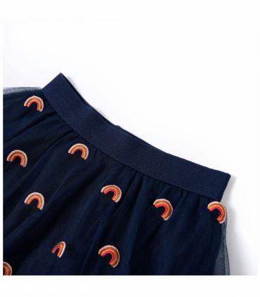 Kids' Skirt with Tulle Navy 92