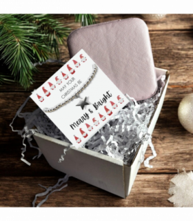 Merry & Bright Christmas Hamper Star Bracelet & Jewellery Box