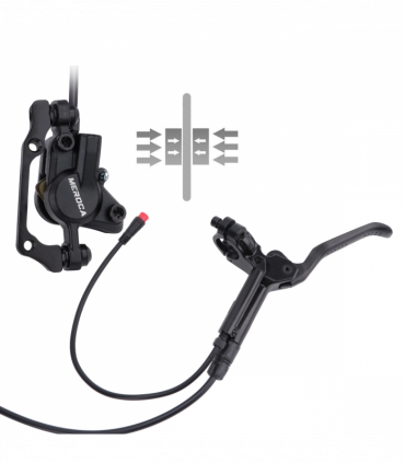 UK E-Bike Front and Back Hydraulic Disc Brake E-Scooter Power Off Oil Brake