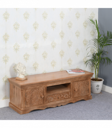 Artwork Mango Wood Tv Cabinet