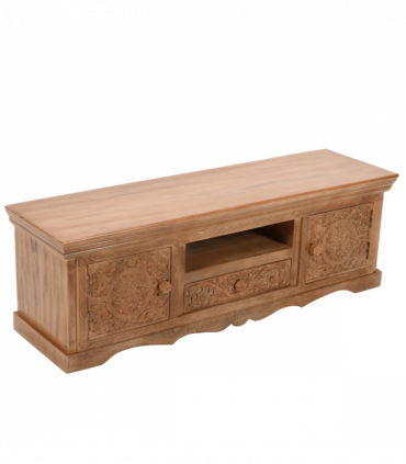 Artwork Mango Wood Tv Cabinet