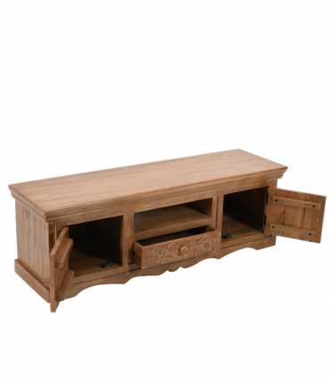 Artwork Mango Wood Tv Cabinet