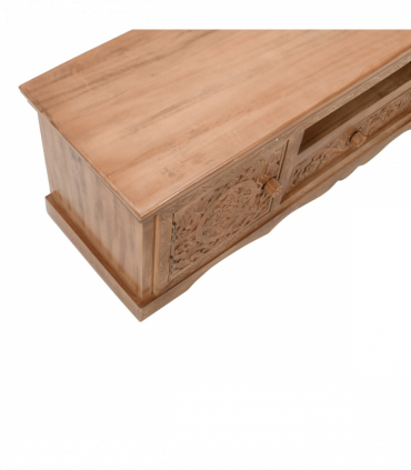 Artwork Mango Wood Tv Cabinet