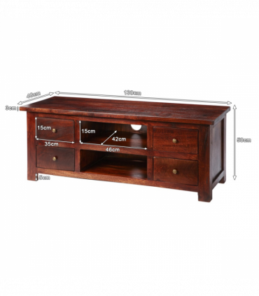 Jaipur Dark Mango Tv Cabinet