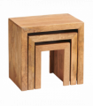 Toko Light Mango Nest Of 3 Tables