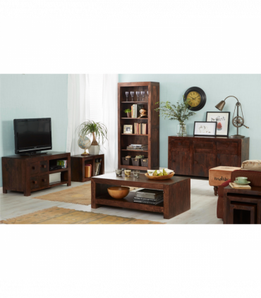 Toko Dark Mango Nest Of 3 Tables