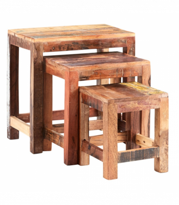 Coastal  Nest Of 3 Tables