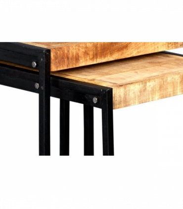 Cosmo Industrial Nest Of 2 Tables