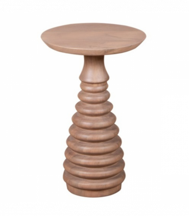 Valencia Cane & Mango Wood Side Table