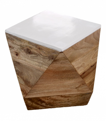 Alfie Side Table Solid Mango Wood