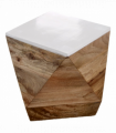 Alfie Side Table Solid Mango Wood