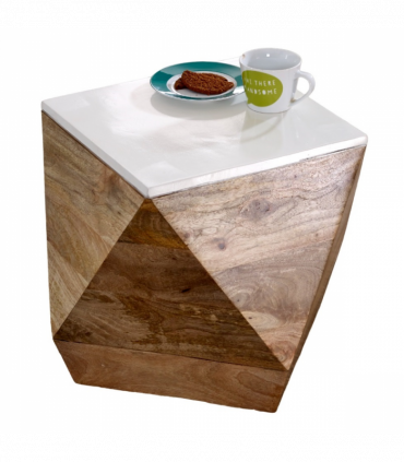 Alfie Side Table Solid Mango Wood