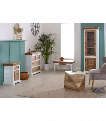 Alfie Side Table Solid Mango Wood