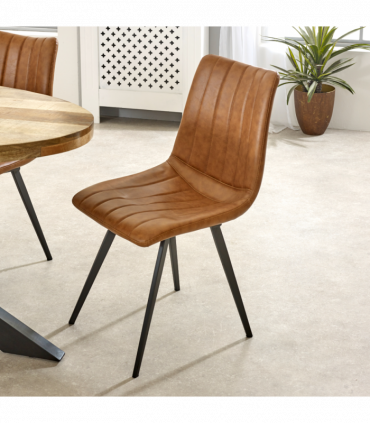 Surrey Solid Wood & Metal Oval Dining Table 6-8 Seater