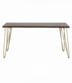 Dark Gold Dining Table