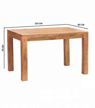 Toko Light Mango Small Dining Table