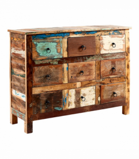 Coastal 9 Drawer Chest