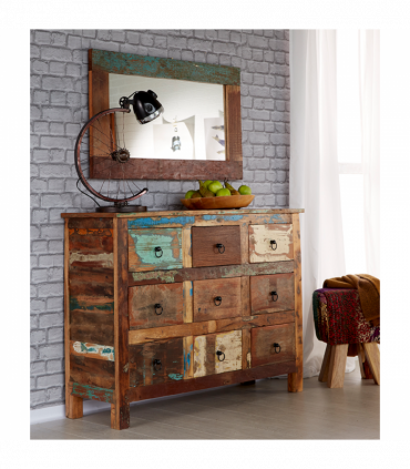 Coastal 9 Drawer Chest
