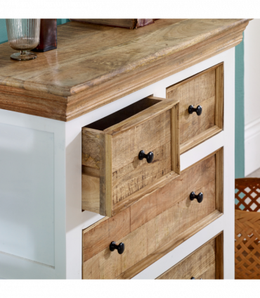 Alfie Solid Mango Wood 4 Chest Of Drawers