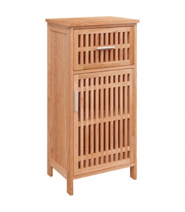 vidaXL Bathroom Cabinet 42x29x82 cm Solid Wood Walnut