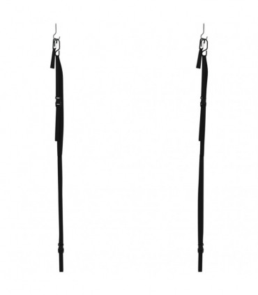 vidaXL Double Kayak Storage Straps with Paddle Clips 50 kg