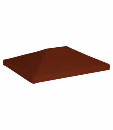 vidaXL Gazebo Top Cover 310 g/m² 3x4 m Terracota