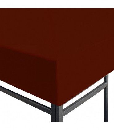 vidaXL Gazebo Top Cover 310 g/m² 3x4 m Terracota