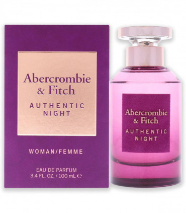 Abercrombie & Fitch Authentic Night Woman  Eau De Parfum Spray 100ml