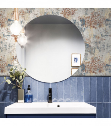 Abstract Texture Copper Navy sw12